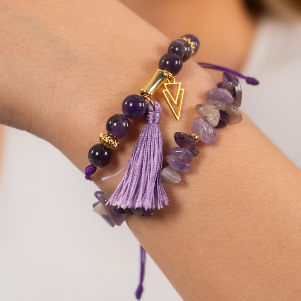 Pulsera amatistas