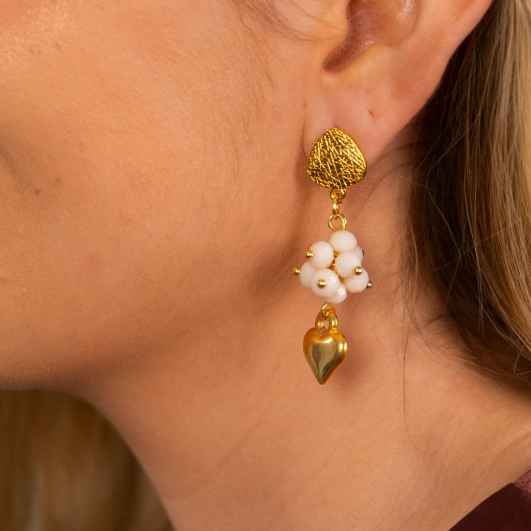 Set pulsera + aretes Arte y Brillo