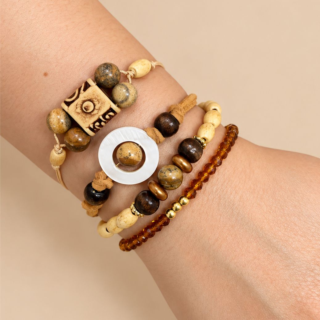 Pulsera Tierra Bohemia