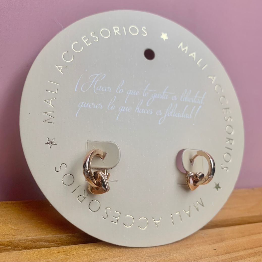 ARETES CANDONGA AMOR