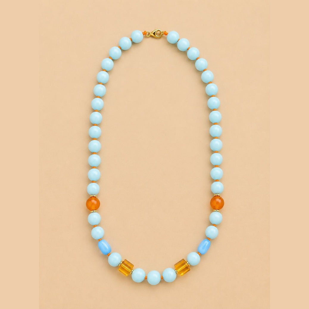 Collar Cielo Ámbar