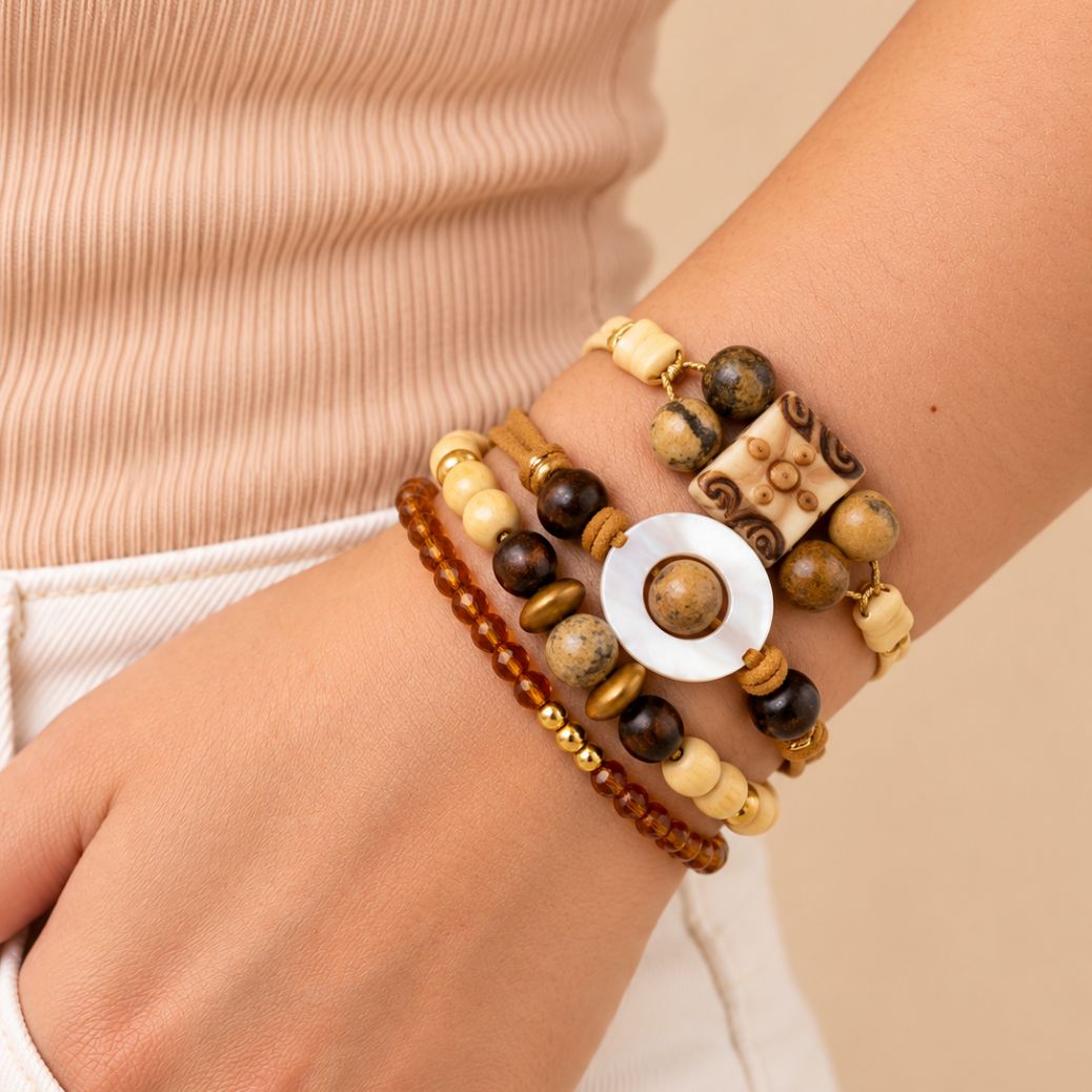 Pulsera Tierra Bohemia