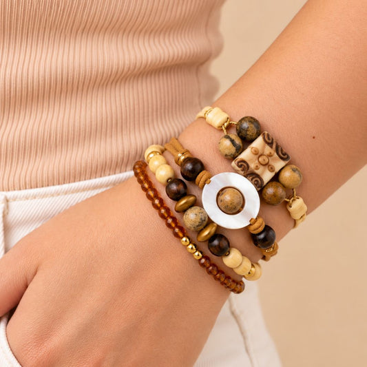 Pulsera Tierra Bohemia