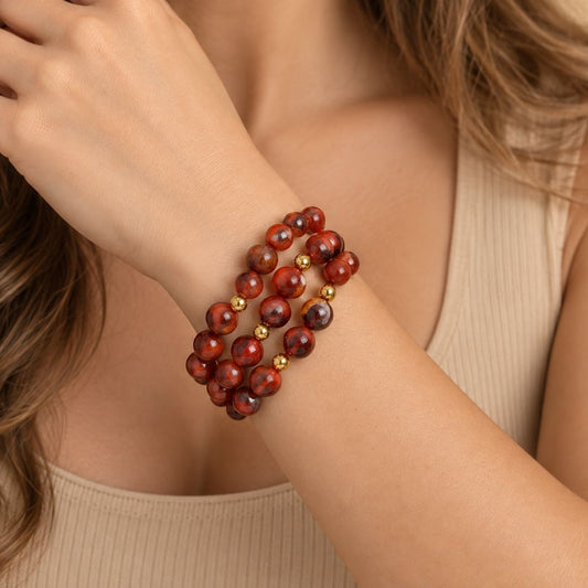 Pulsera Fuego Rubí