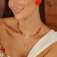 Cargar imagen en el visor de la galería, COLLAR CORNALINA
