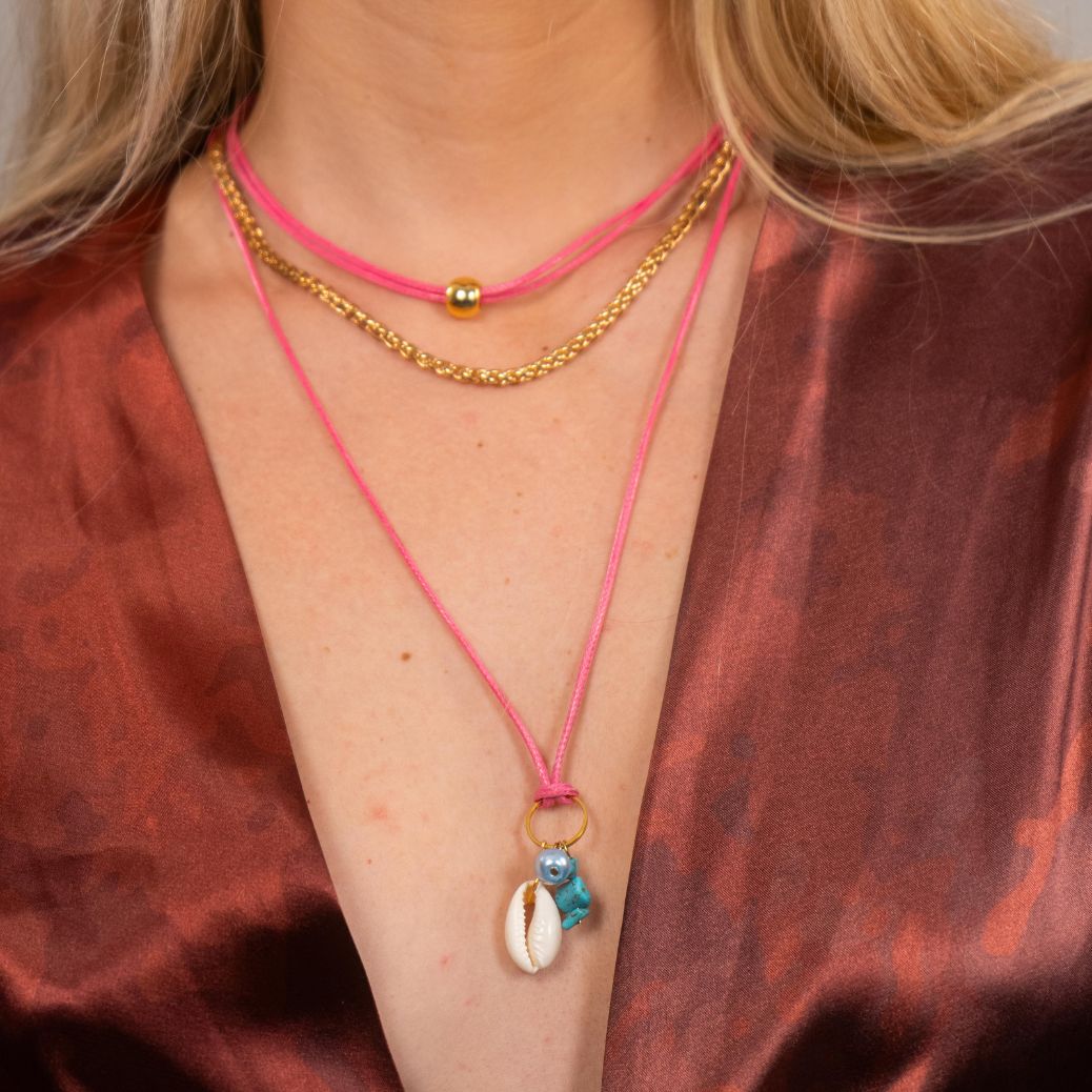 Collar Fucsia del Mar