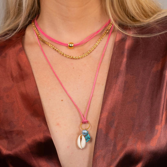 Collar Fucsia del Mar