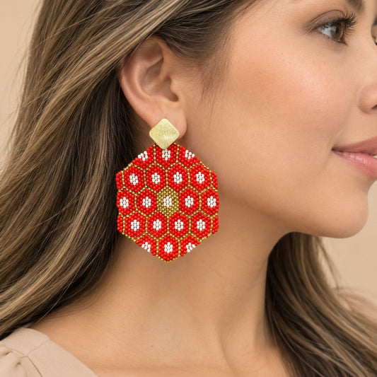 Aretes Sol de Fuego