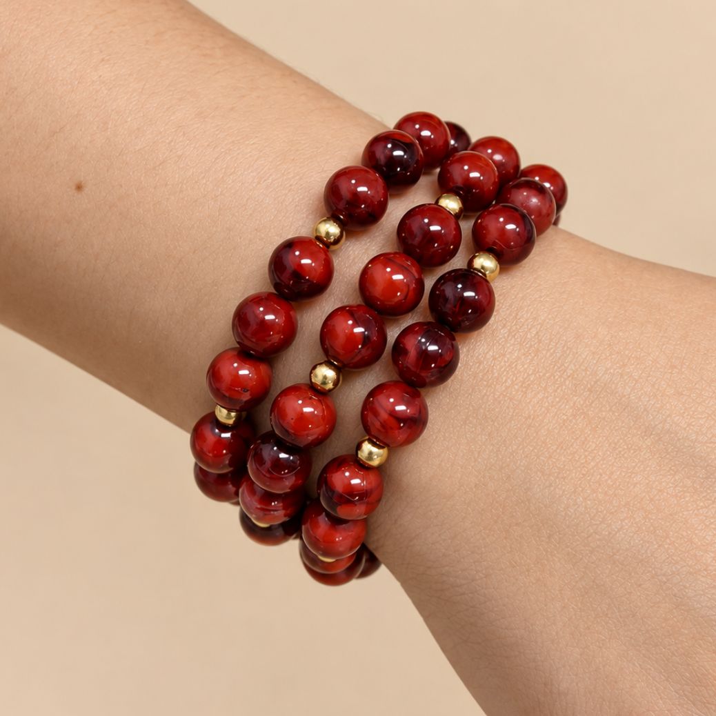 Pulsera Fuego Rubí