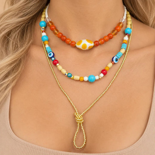 Collar ojo turco