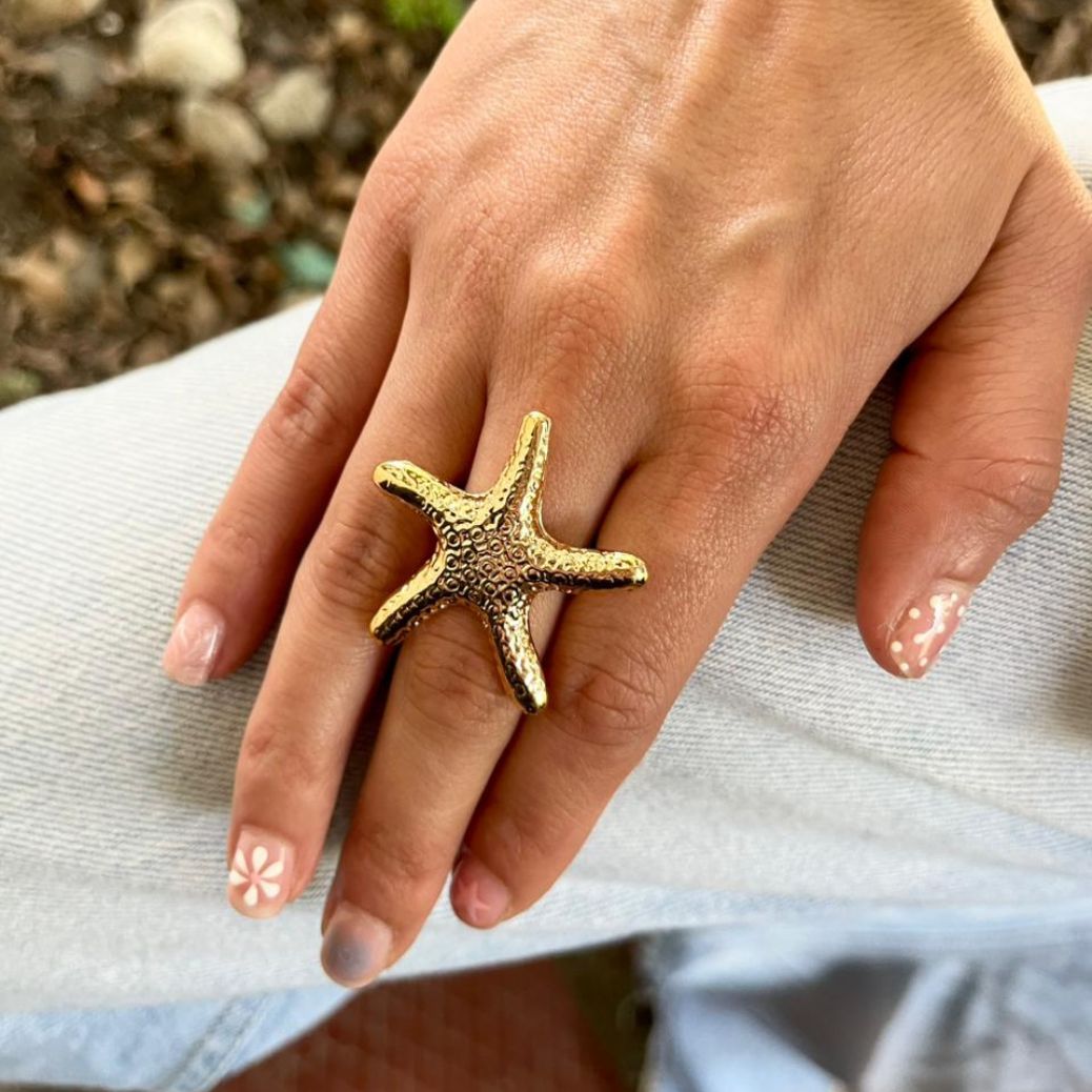 Anillo estrella marina