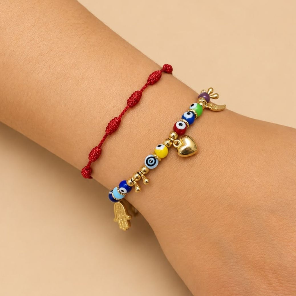 Pulsera Corazón Protector