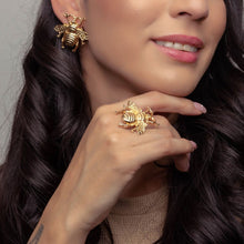 Cargar imagen en el visor de la galería, ANILLO ABEJA GRANDE
