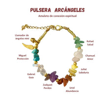 Cargar imagen en el visor de la galería, PULSERA 7 ARCANGELES Y LLAMADOR DE ANGEL
