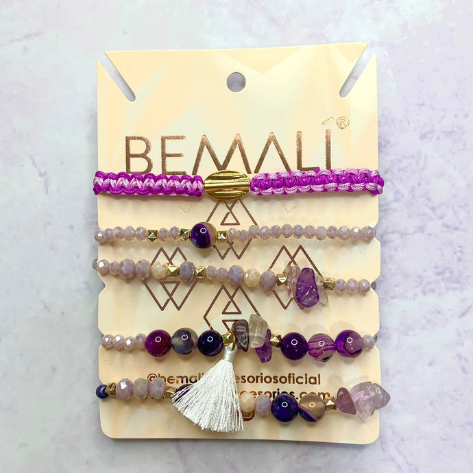 PULSERA AMATISTA