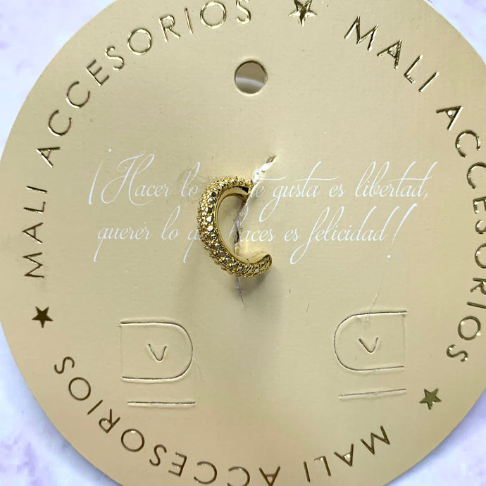 EARCUFF DIAMANTADO